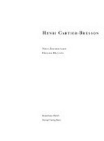 Henri Cartier-Bresson: neue Zeichnungen : [diese Publikation erscheint anlässlich der Ausstellung "Henri Cartier-Bresson - der Photograph als Zeichner" im Kunsthaus Zürich, 6. September - 29. November 1998]