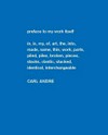 Carl Andre: sculpture as place, 1958 - 2010 : [this book was published on the occasion of the exhibition "Carl Andre: Sculpture as place, 1958 - 2010", ... Dia:Beacon, Beacon, New York, May 5, 2014 - March 2, 2015, Museo Nacional Centro de Arte Reina Sofía, Madrid, May 7 - October 12, 2015, Nationalgalerie im Hamburger Bahnhof - Museum für Gegenwart - Berlin, Staatliche Museen zu Berlin, May 7 - September 25, 2016 ... et al.]