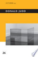 Donald Judd