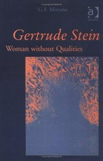 Gertrude Stein: woman without qualities