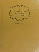 A dictionary of Venetian painters