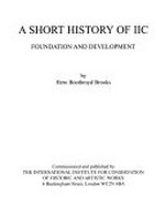A short history of IIC: foundation and development
