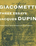 Giacometti: three essays