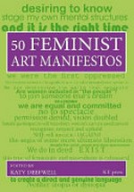 50 feminist art manifestos