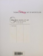 Thomas Girtin: the art of watercolour [published by order of the Tate Trustees 2002 on the occasion of the exhibition at Tate Britain, London, 4 July - 29 September 2002]