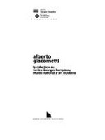 Alberto Giacometti: la collection du Centre Georges Pompidou, Musée national d'art moderne