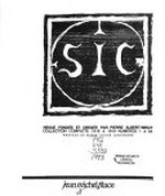 Sic: collection complète 1916 à 1919 numéros 1 à 54