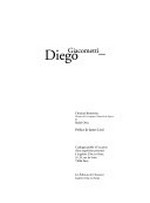 Diego Giacometti: catalogue publié à l'occasion d'une exposition présentée à la Galerie L'Arc en Seine Paris, [1.12.2003 - 31.12.2003]