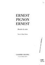 Ernest Pignon Ernest: derrière la vitre : [exposition du 16 janvier au 15 mars 1997]