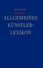 Allgemeines Künstlerlexikon: die bildenden Künstler aller Zeiten und Völker Bd. 83 Lalix - Leibowitz