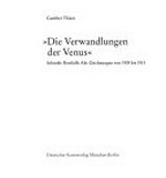 "Die Verwandlungen der Venus" Schmidt-Rottluffs Akt-Zeichnungen von 1909 bis 1913