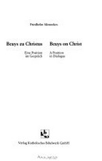 Beuys zu Christus: eine Position im Gespräch = Beuys on Christ : a position in dialogue