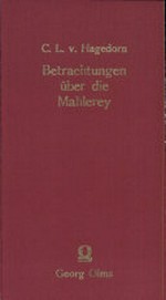 Betrachtungen über die Mahlerey: 2