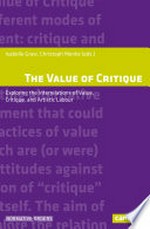 The value of critique: exploring the interrelations of value, critique, and artistic labour