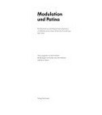Modulation und Patina: ein Dokument aus dem Wuppertaler Arbeitskreis um Willi Baumeister, Oskar Schlemmer, Franz Krause, 1937-1944