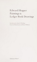 Edward Hopper - Paintings & ledger book drawings