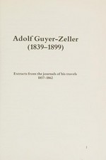 Adolf Guyer-Zeller ( 1839-1899) «Amerikanismus» in der Schweiz? : Entfaltung und Grenzen eines Eisenbahnunternehmers