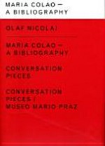 Maria Colao - a bibliography, Conversation pieces, Conversation pieces / Museo Mario Praz [1] Maria Colao - a bibliography
