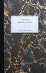 Sturtevant, author of the Quixote [original manuscript 1970]