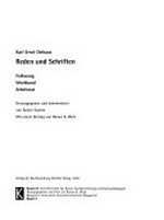 Reden und Schriften: Folkwang, Werkbund, Arbeitsrat