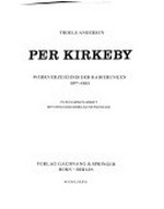Per Kirkeby - Werkverzeichnis der Radierungen