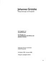 Johannes Grützke: farbige Zeichnungen und Druckgraphik : Städtisches Museum Leverkusen, Schloß Morsbroich, 10. Oktober 1999 - 16. Januar 2000