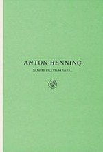 Anton Henning: 20 Jahre Dilettantismus ... : [diese Publikation erscheint anlässlich der Ausstellung "Anton Henning: 20 Jahre Dilettantismus ...", 04.03. - 19.04.2008, Arndt & Partner, Berlin]