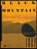 Black Mountain: a interdisciplinary experiment 1933-1957