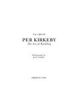 Per Kirkeby: the art of building
