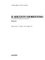 Il Seicento fiorentino: arte a Firenze da Ferdinando I a Cosimo III : Palazzo Strozzi, 21 Dicembre 1986 / 4 Maggio 1987 [1] Biografie
