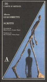 Alberto Giacometti - Scritti