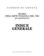 Storia dell'arte italiana del '900: 7 Indice Generale