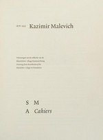 Kazimir Malevich: 1878 - 1935 : tekeningen uit de collectie van de Khardzhiev-Chaga Kunststichting : [Stedelijk Museum Amsterdam, 14.11.1997 - 25.1.1998]