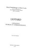Liotard: catalogue, sources et correspondance