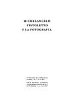 Michelangelo Pistoletto e la Fotografia: fundaçao de Serralves, Porto, 21.1.-14.3.93, Witte de With, Centrum voor Hedendaagse Kunst, Rotterdam, 3.4.-16.5.1993