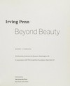 Irving Penn - Beyond beauty