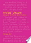 Artists' letters: Leonardo da Vinici to David Hockney