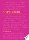 Artists' letters: Leonardo da Vinici to David Hockney Artists' letters: Leonardo da Vinici to David Hockney