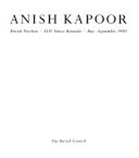 Anish Kapoor: British Pavilion, XLIV Venice Biennale, May-September 1990