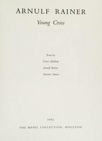 Arnulf Rainer - Young cross