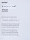 Schwitters in Britain [first published by order of the Tate Trustees ... on the occasion of the exhibition "Schwitters in Britain", Tate Britain, 30 January - 12 May 2013, Sprengel Museum Hannover, 2 June - 25 August 2013]