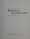 Rubens's landscapes: making & meaning : [this book was published to accompany an exhibition at the National Gallery, London, 16 October 1996 - 19 January 1997]