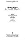 "L'âge mûr" de Camille Claudel: Musée d'Orsay, Paris, 1988