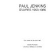 Paul Jenkins - Œuvres 1953-1986: du 18 mai au 28 juin 1987, Musée Picasso, Château Grimaldi, Antibes