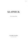 Klapheck [exposition: 29 octobre - 26 novembre 1997]