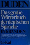 Duden, Das große Wörterbuch der deutschen Sprache: in sechs Bänden
