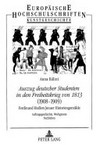 Auszug deutscher Studenten in den Freiheitskrieg von 1813, (1908 - 1909), Ferdinand Hodlers Jenaer Historiengemälde: Auftragsgeschichte, Werkgenese, Nachleben