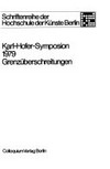 Karl-Hofer-Symposion, 1979: Grenzüberschreitungen