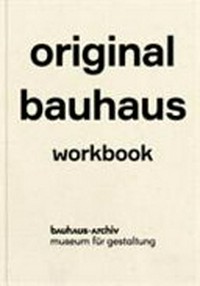 Original bauhaus workbook