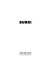 Burri [vom Unikat zum Auflagenwerk : 12.6. - 30.8.1998]